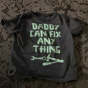 Daddy can fix anything tee 12-18 months